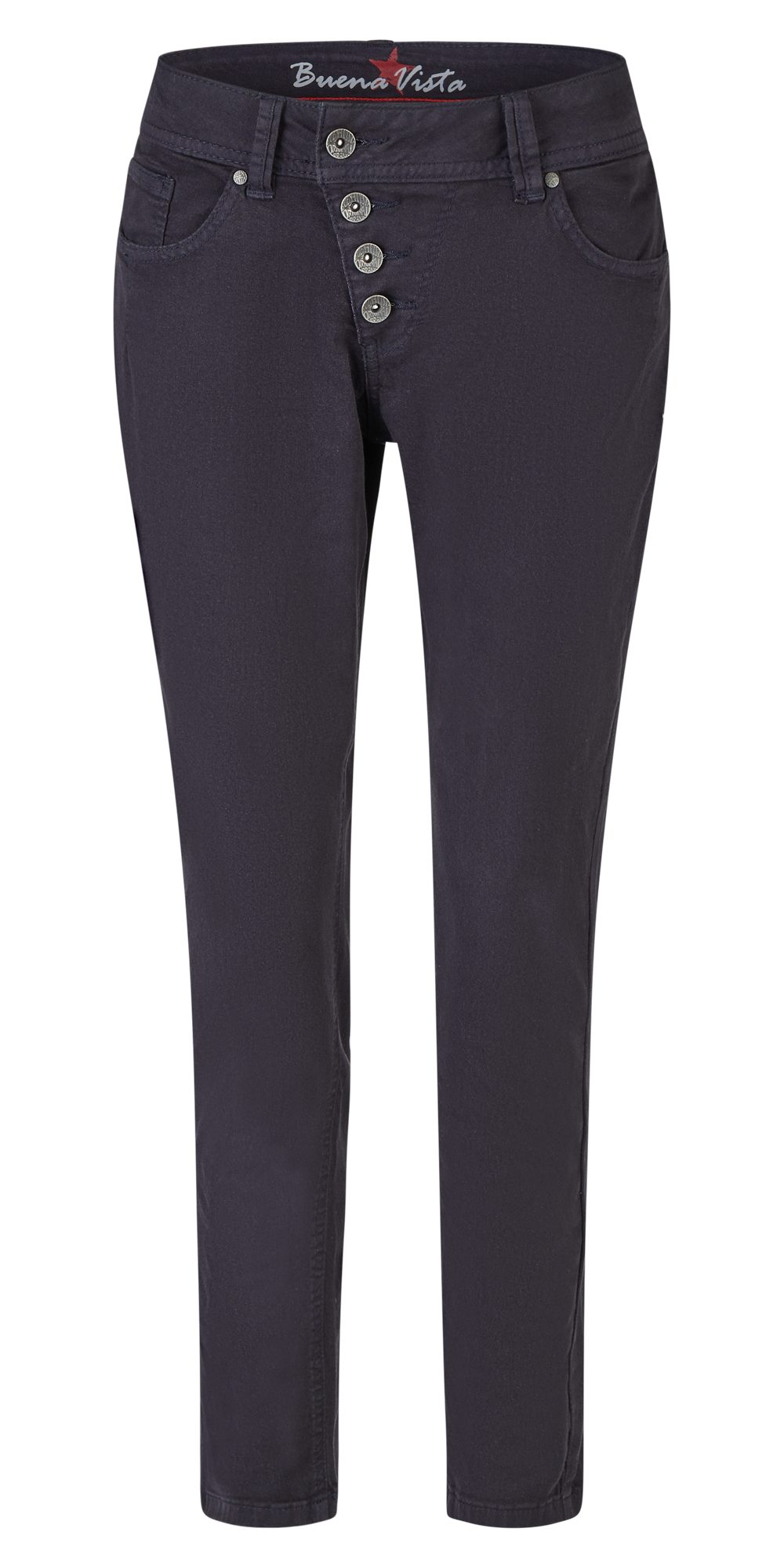 Buena Vista Stretch-Jeans BUENA VISTA MALIBU 7/8 dark blue BV B5122 4219.1177 - Summer Twill