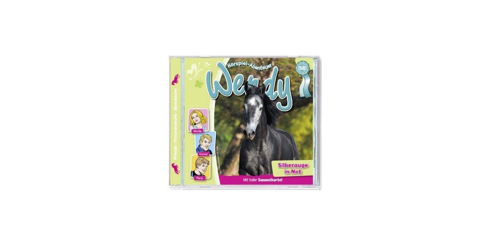 Hörspiel-CD Wendy - Silberauge in Not, 1 Audio-CD