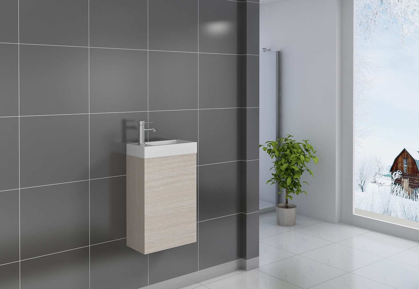 Loreno® Waschbecken Vega, in verschiedenen Farben, günstig online kaufen