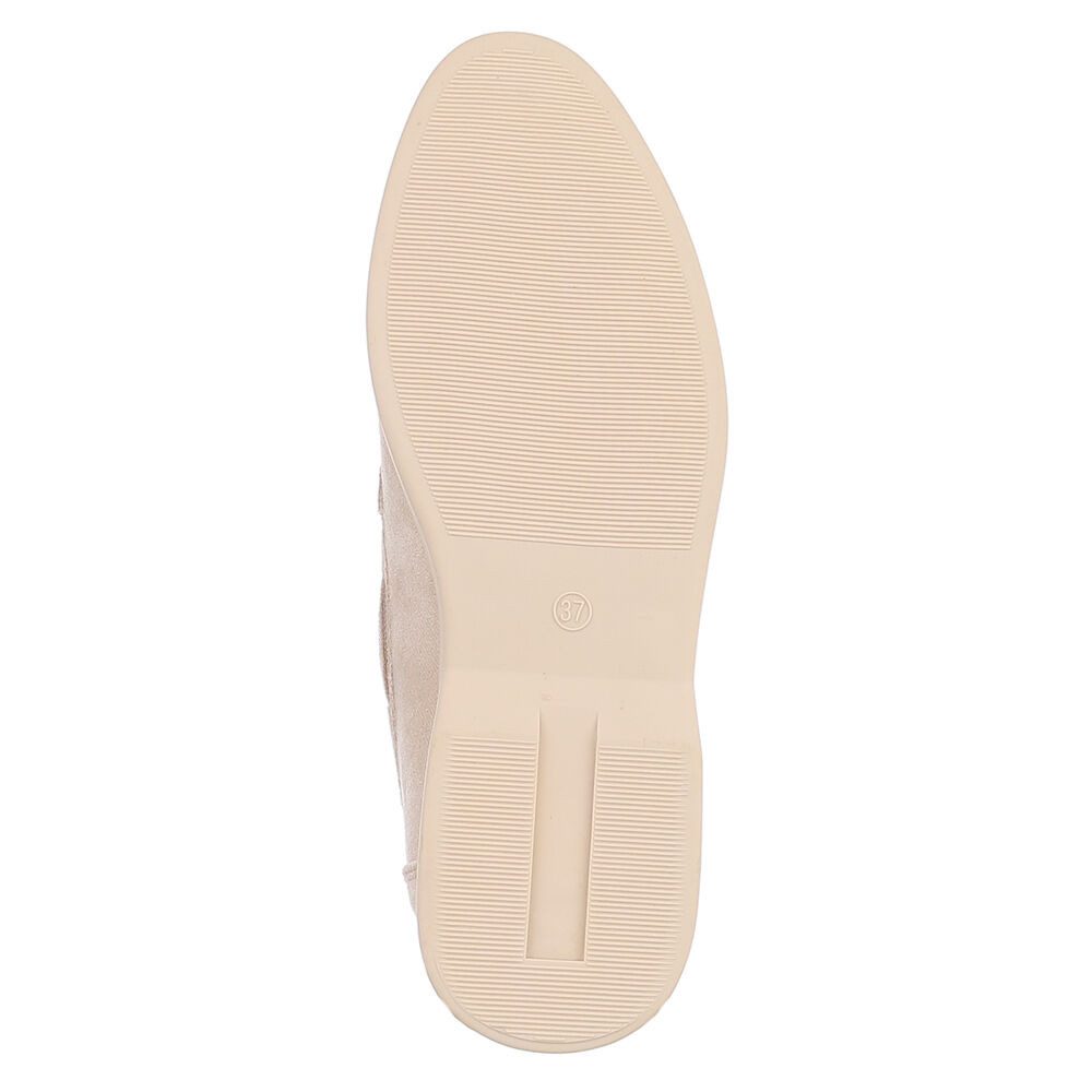 Ital-Design Eleganter Damen Slip-On Schuh mit hohem Tragekomfort Slipper (90927376) Blockabsatz Mokassins in Hellbraun