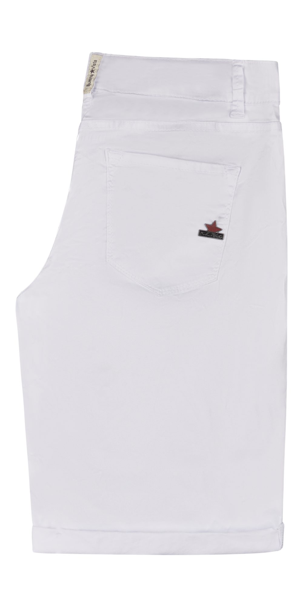 Buena Vista Stretch-Jeans BUENA VISTA ITALY SHORT white 888 B5876 4003.032 - Stretch Twill