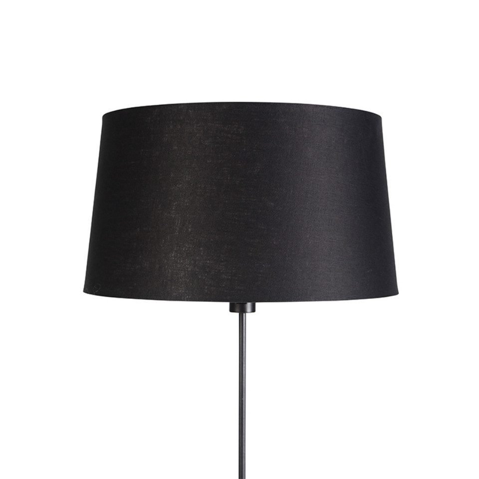 Qazqa Stehlampe Parte fl, ohne Leuchtmittel, E27, Schwarz, Klassisch / Anti günstig online kaufen