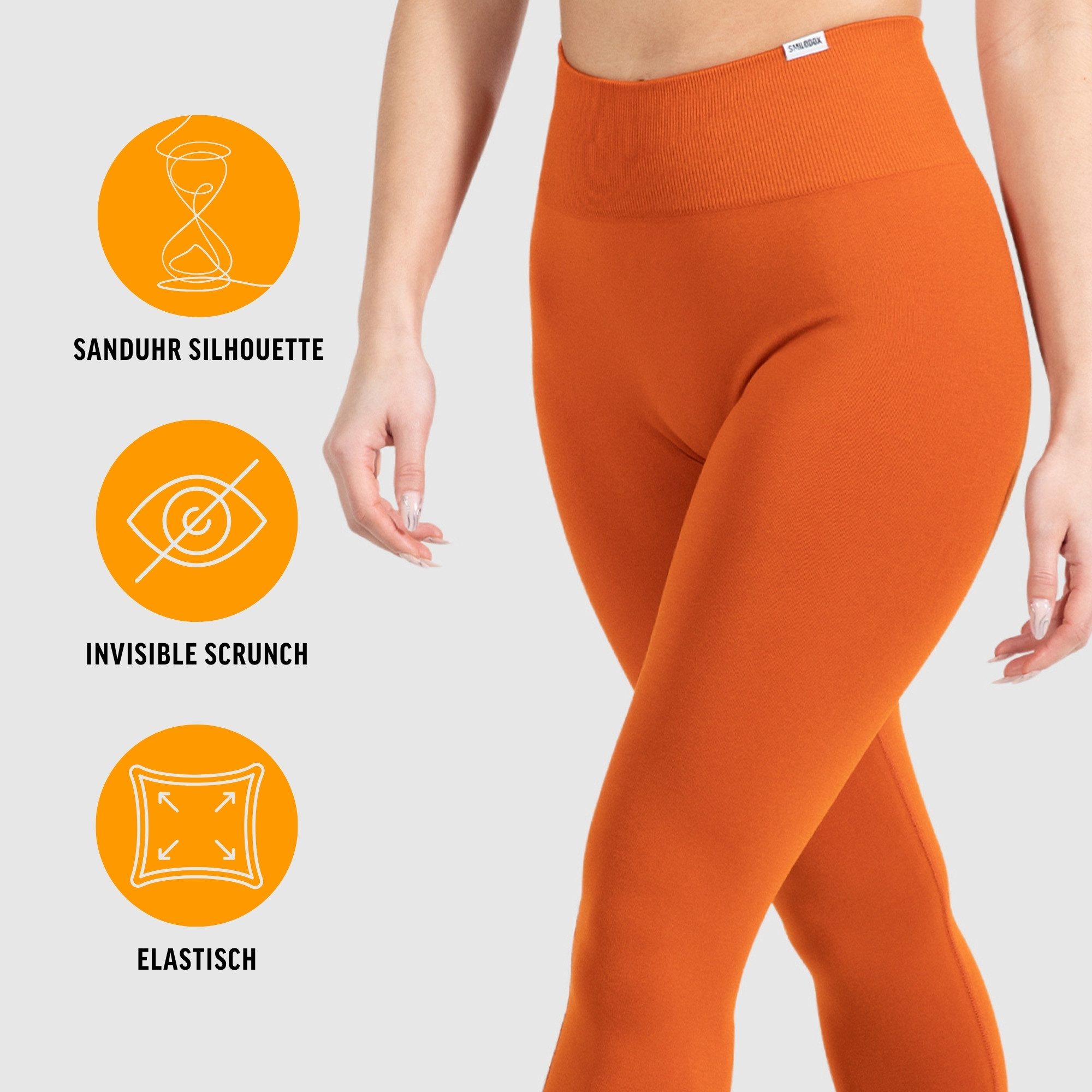 Smilodox Leggings Amaze Pro mit Scrunch-Effekt, High Waist V-Shape Sport & günstig online kaufen