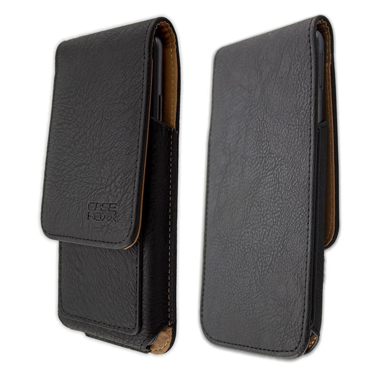 Handytasche Klappetui für Alcatel 3C, schwarz