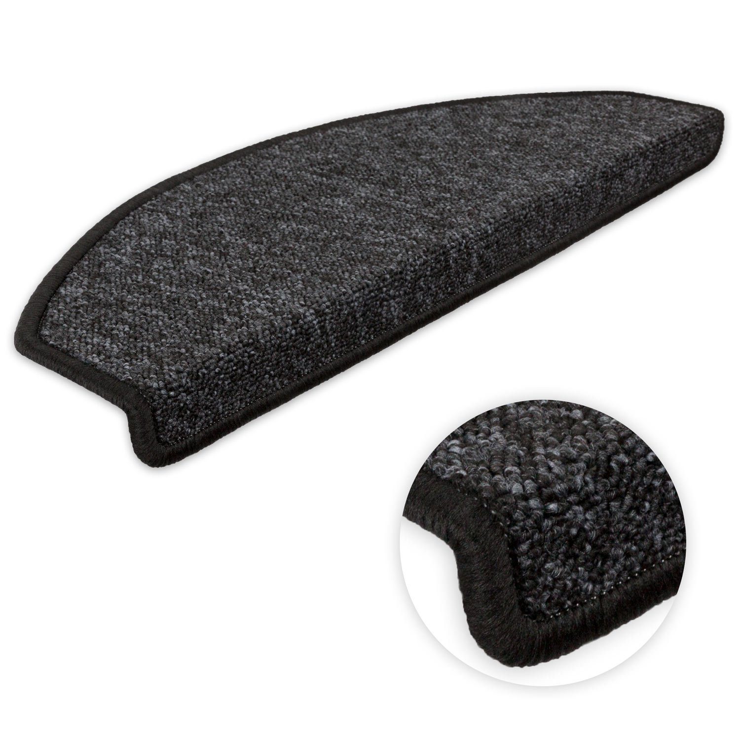 Metzker® Stufenmatte Stufenmatten Imago Halbrund Anthrazit günstig online kaufen