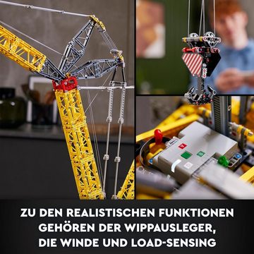 LEGO® Konstruktionsspielsteine LEGO Technic Liebherr LR 13000 Raupenkran Set,ferngesteuertes Modell, (Geschenk Weihnachten, Geburtstag, Frauen Männer Kinder reduziert Kran, 2883 St., Baukasten Erwachsene, Kinder Sale, Technik Auto Bagger Kran LKW, ab 18), Bausteine Konstruktionssteine, Bausatz, Spielzeug, Klemmbausteine