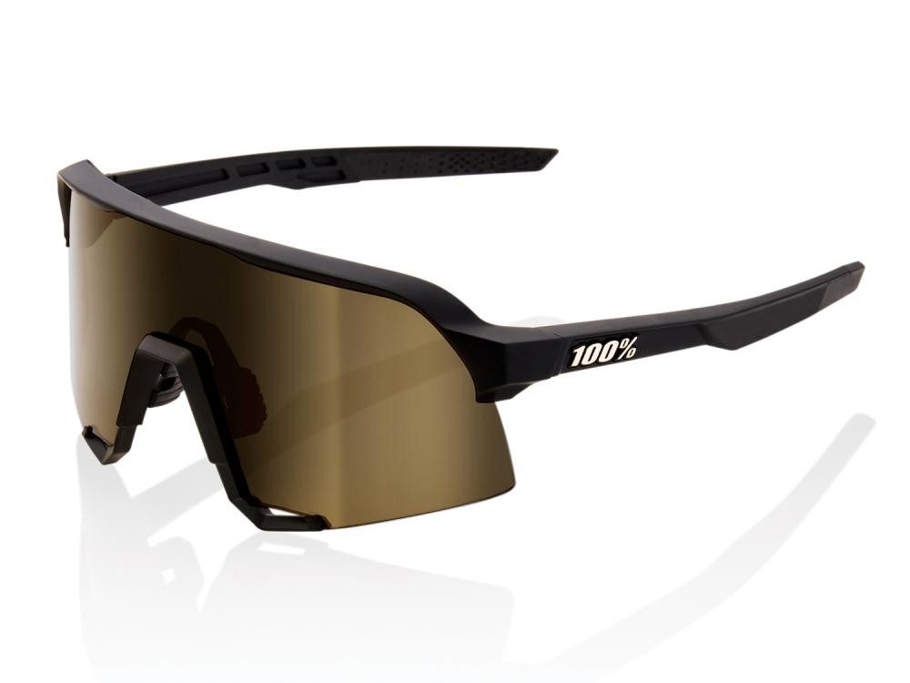 100% Sonnenbrille 100% S3 - Mirror Lens unis Soft Tact Black - Performance-Sportbrille m
