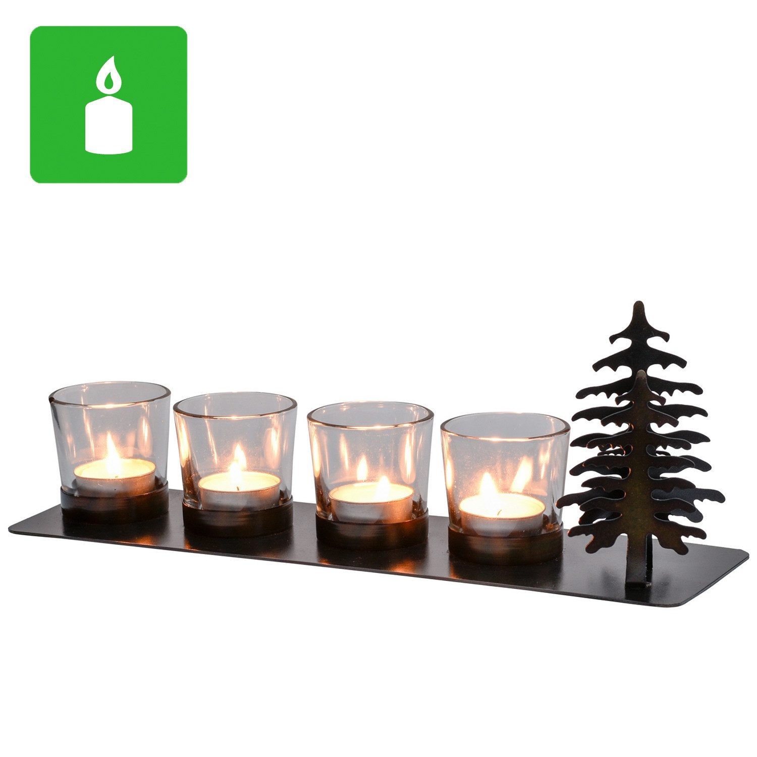 Tischkerzenhalter Retro Weihnachtsdeko Kerzenständer Kerzenhalter Jaminto