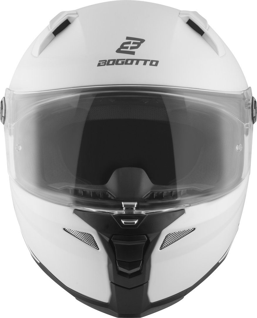 Bogotto Motorradhelm FF110B Helm, reflektierende, Pinlock, Schnellwechselvisier, Ratschenverschluss, E
