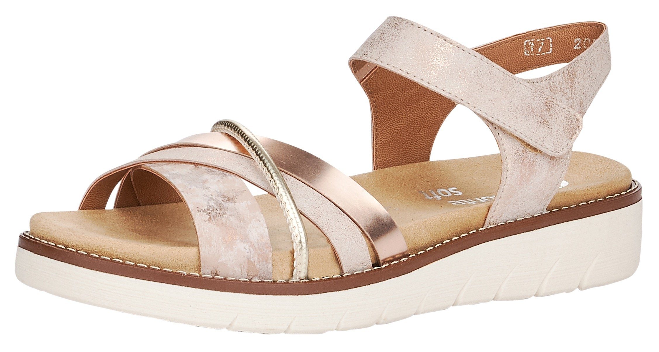 Remonte Riemchensandale, Keilabsatz, Sommerschuh, Sandalette mit günstig online kaufen