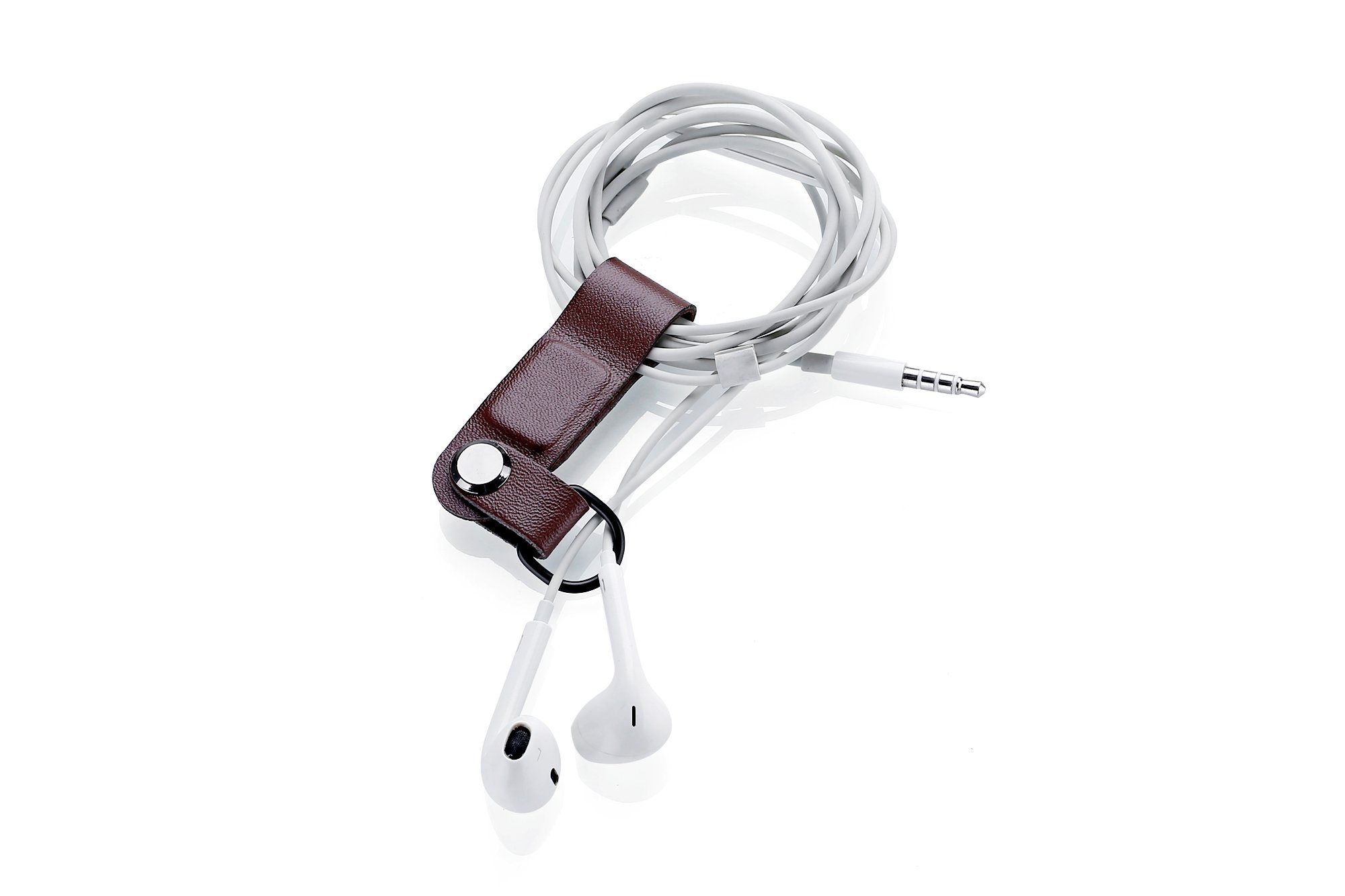 Kronya Подставка для наушников Kopfhörerhalter aus Kunstleder - In-Ear Kabel Kopfhörer Organizer, (Magnetisch)