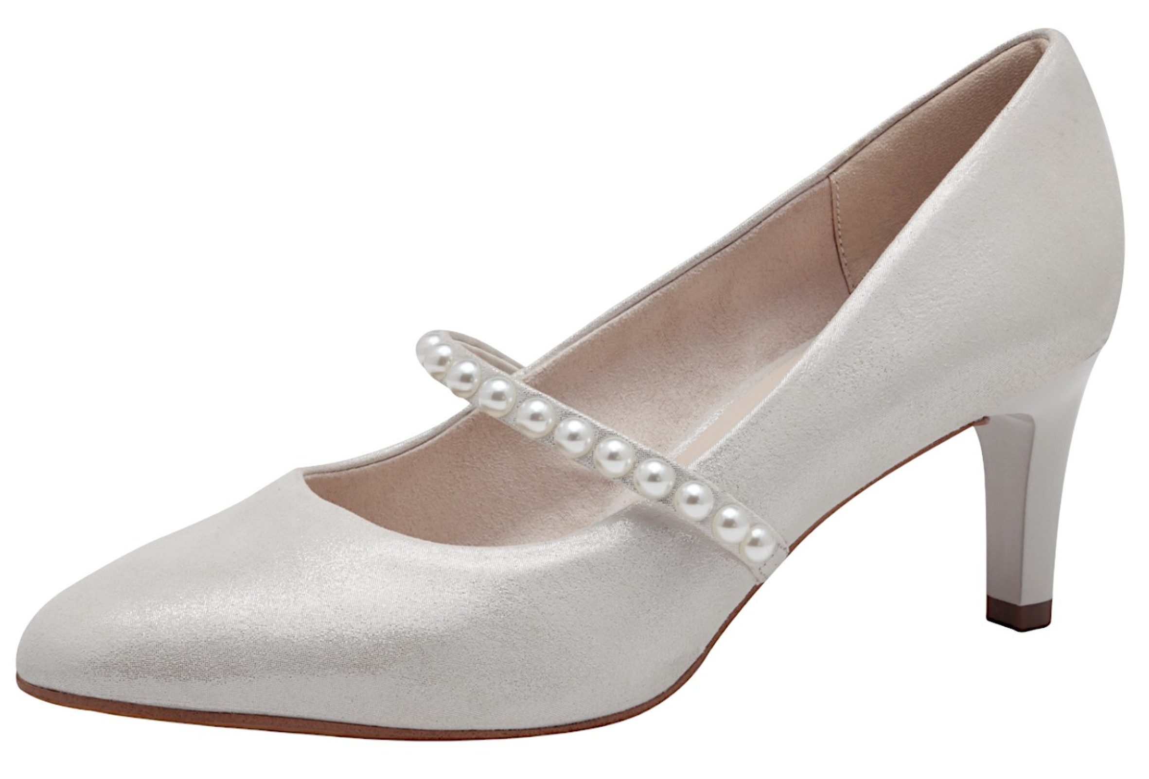 1-22424-44 941 Silver Pumps