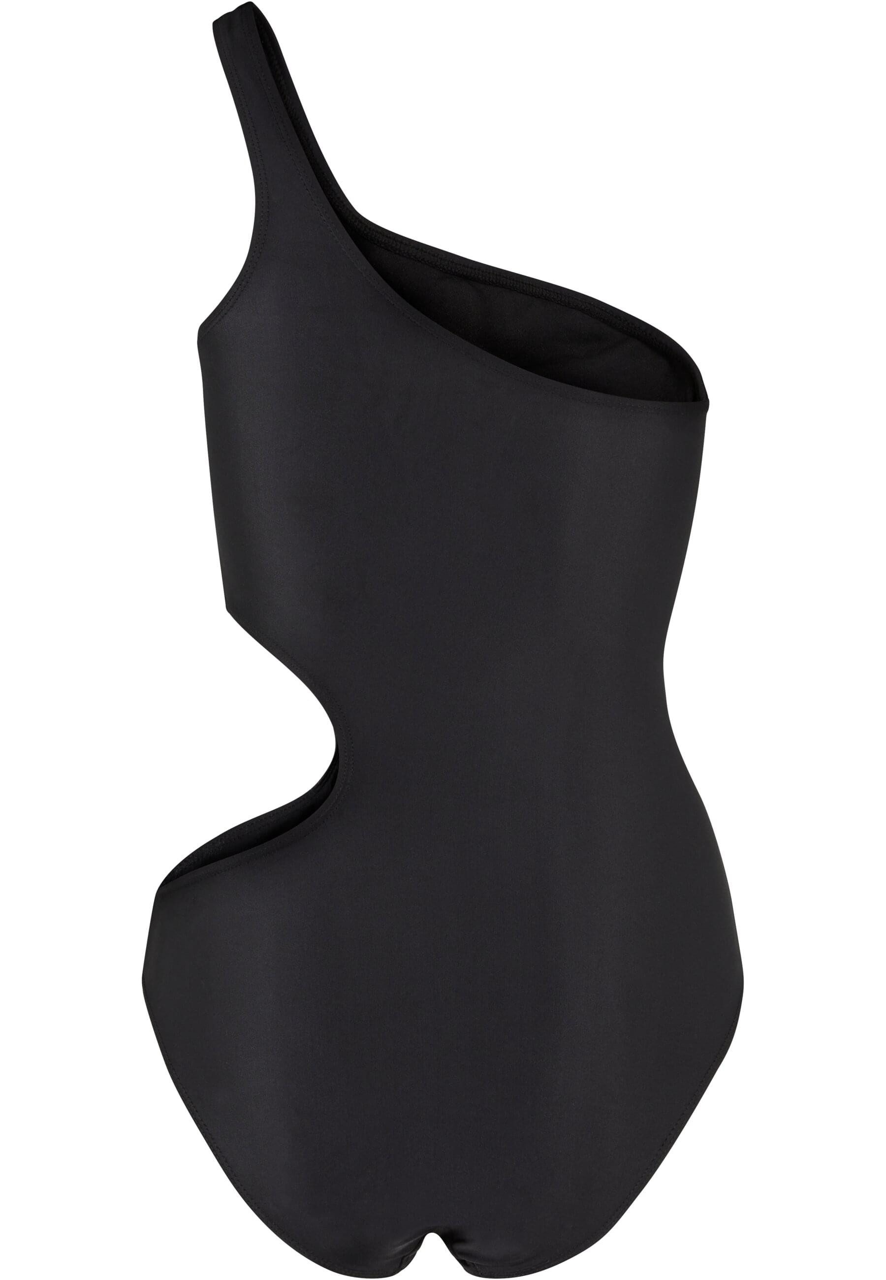 URBAN CLASSICS Badeanzug Urban Classics Damen Ladies Asymmetric Cut Out Swi günstig online kaufen