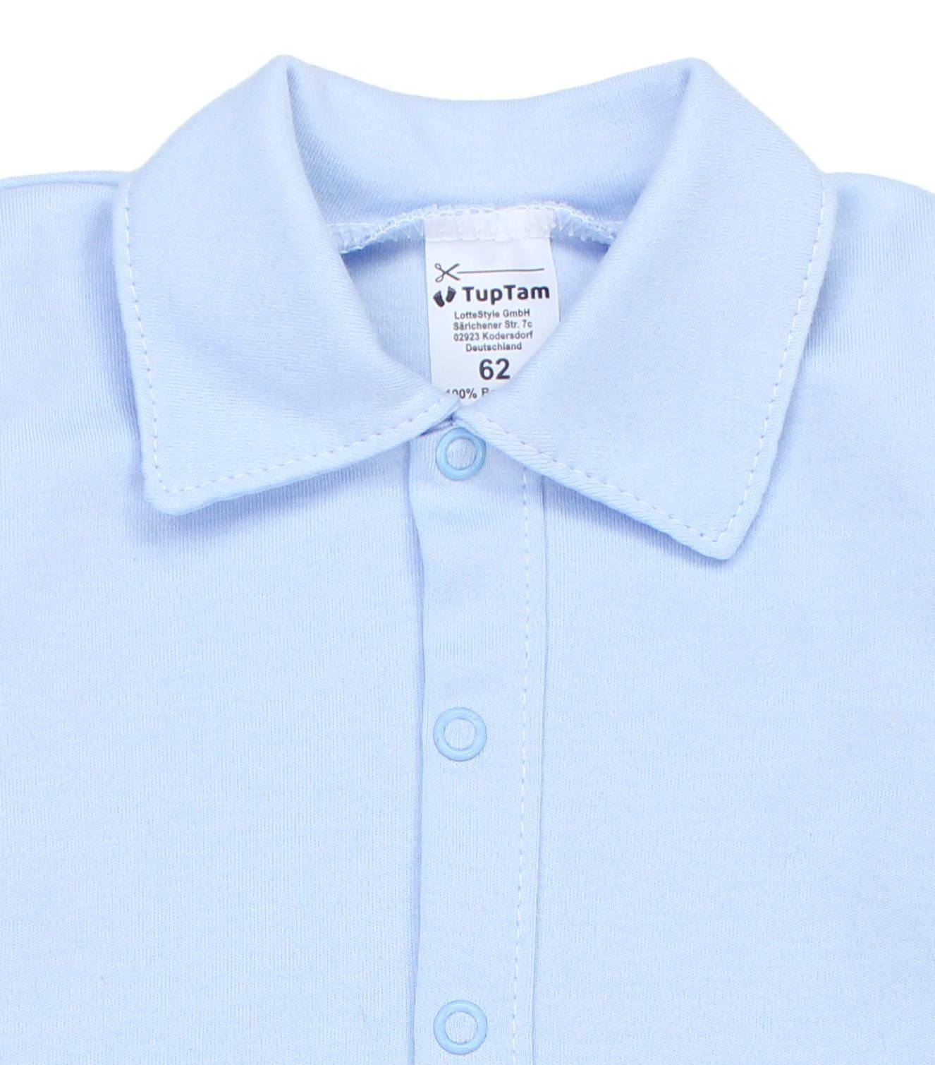 TupTam Langarmbody TupTam Baby Jungen Langarm Kurzarm Body mit Kragen