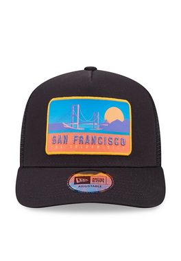 New Era Trucker Cap New Era NE Location Trucker Adjustable Cap SAN FRANCISCO Dunkelblau