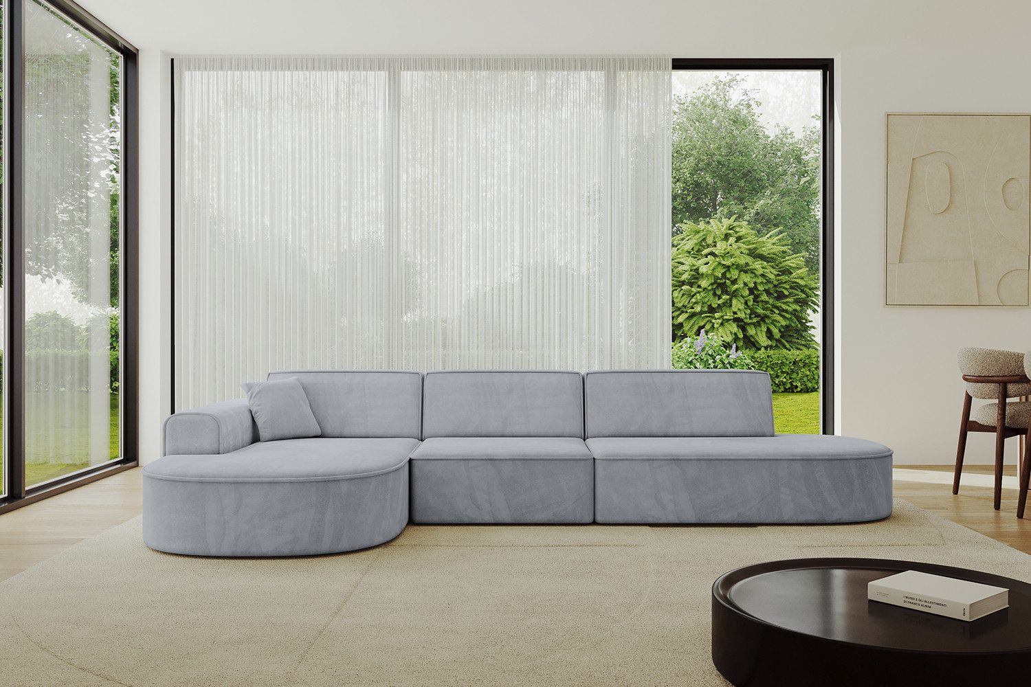 ALTDECOR Ecksofa MARI-L2, Sofa Praktische Bequeme Funktionsecke Couch L-Form Eckcouch, Corner Sofa L-Form Vielseitige Sofa Wohnlandschaft Wohnzimmer