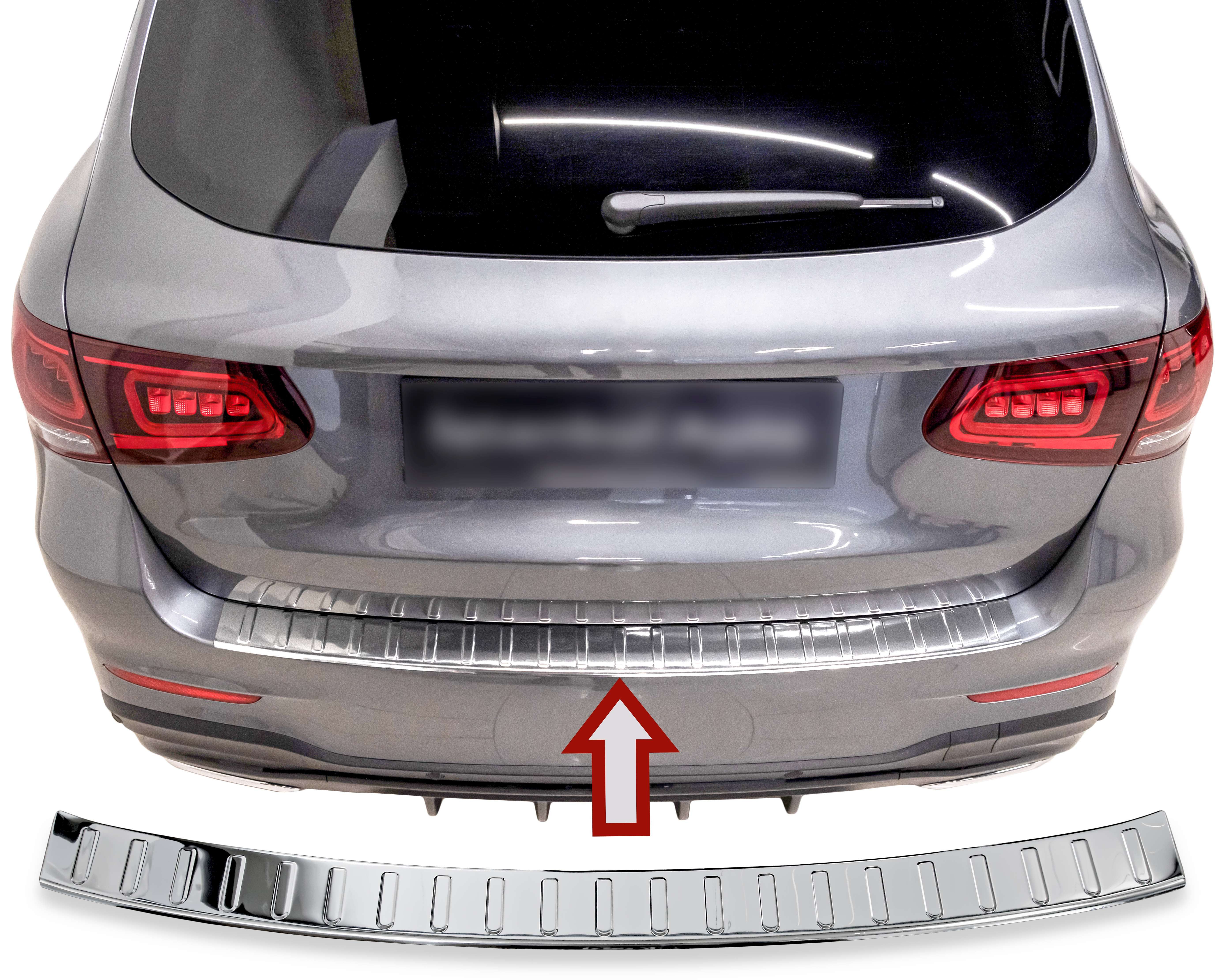 Ladekantenschutz für MERCEDES GLC KLASSE X253, 2015-03.2019 Stoßstangenschutz