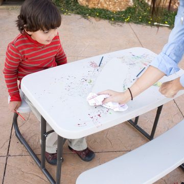 TP Toys Garten-Kindersitzgruppe Picknickgarnitur, klappbar, schnell auf- und abbaubar