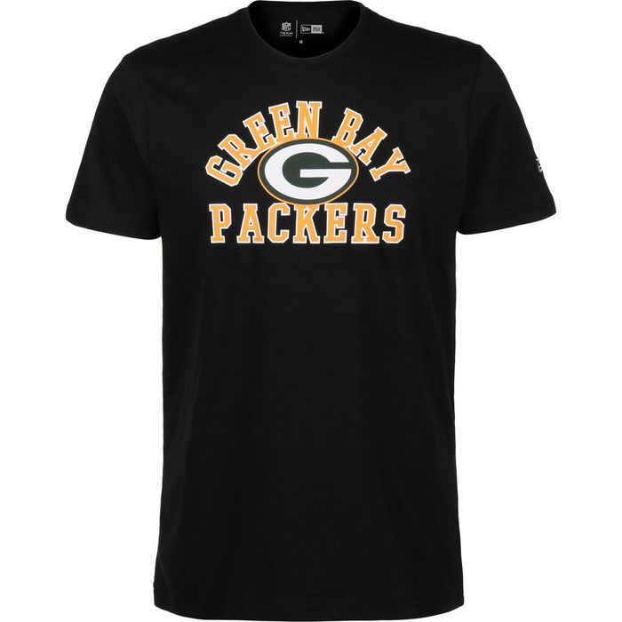 New Era Trainingsshirt NFL Green Bay Packers Arch Wordmark T-Shirt Herren