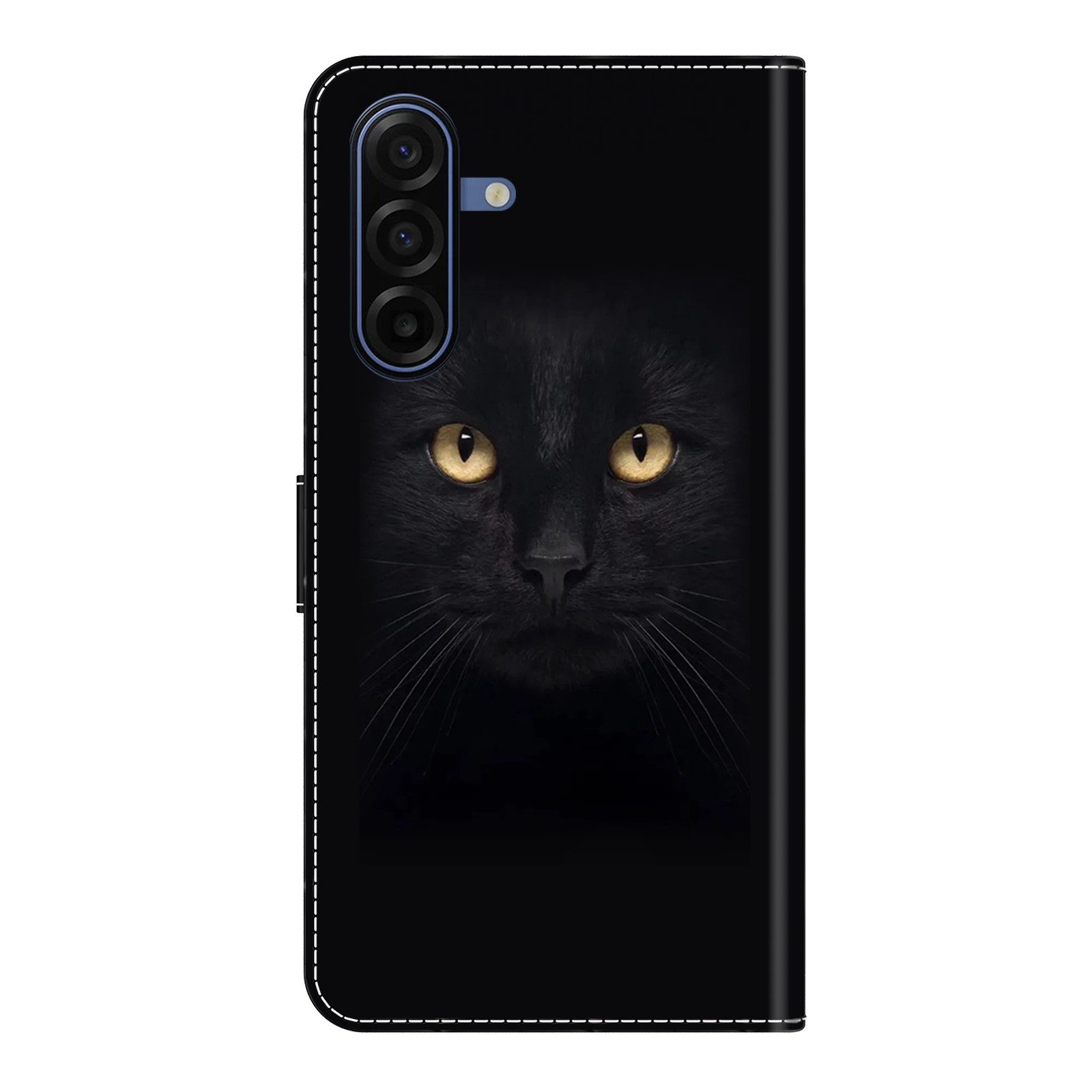 CLM-Tech Handytasche für Samsung Galaxy A27 5G Klapphülle aus PU-Leder (1-tlg., Flip Case), Magnetverschluss, Standfunktion und Kartenfächer – Bild 4 von 5