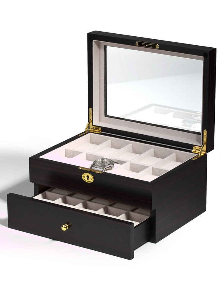 Rothenschild Uhrenbox »Rothenschild Uhrenbox RS-1672-20E fuer 20 Uhren ebony«