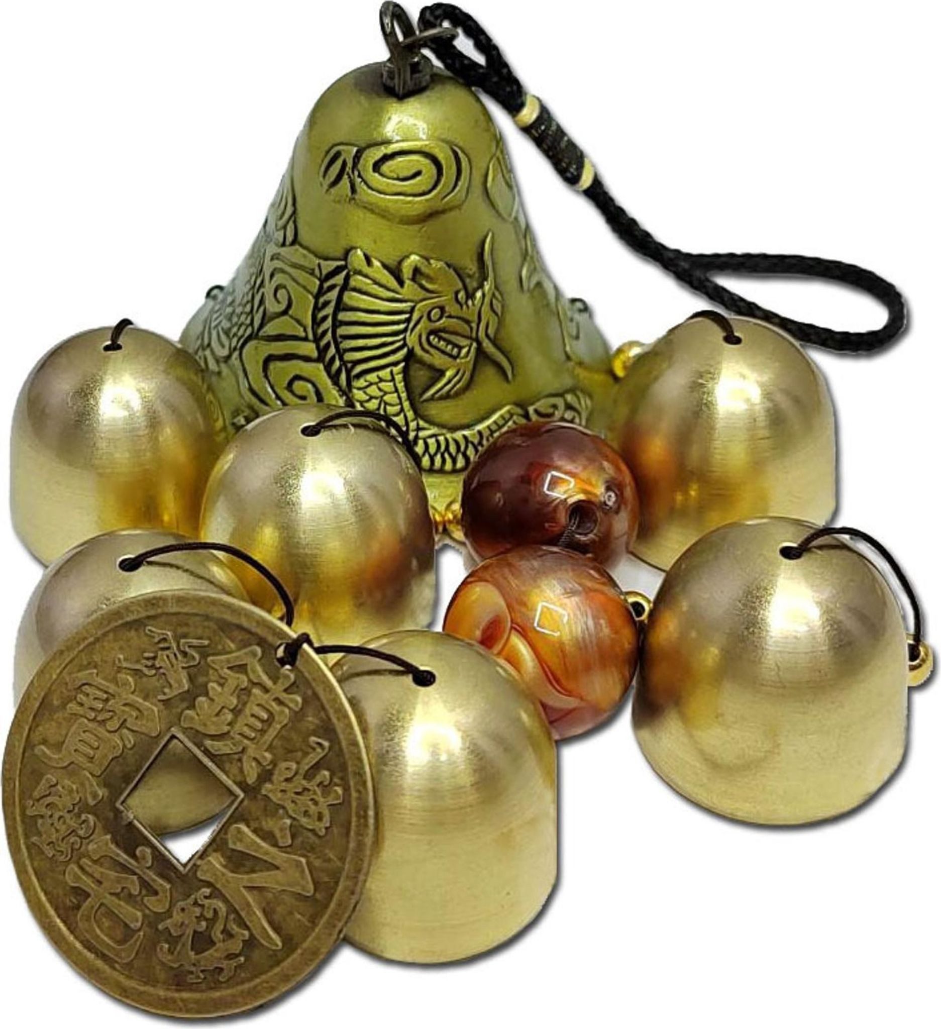 FELIXLEO Windspiel Elegantes Metall Windspiel für beruhigende Klänge in Ihrem Garten (1 St)