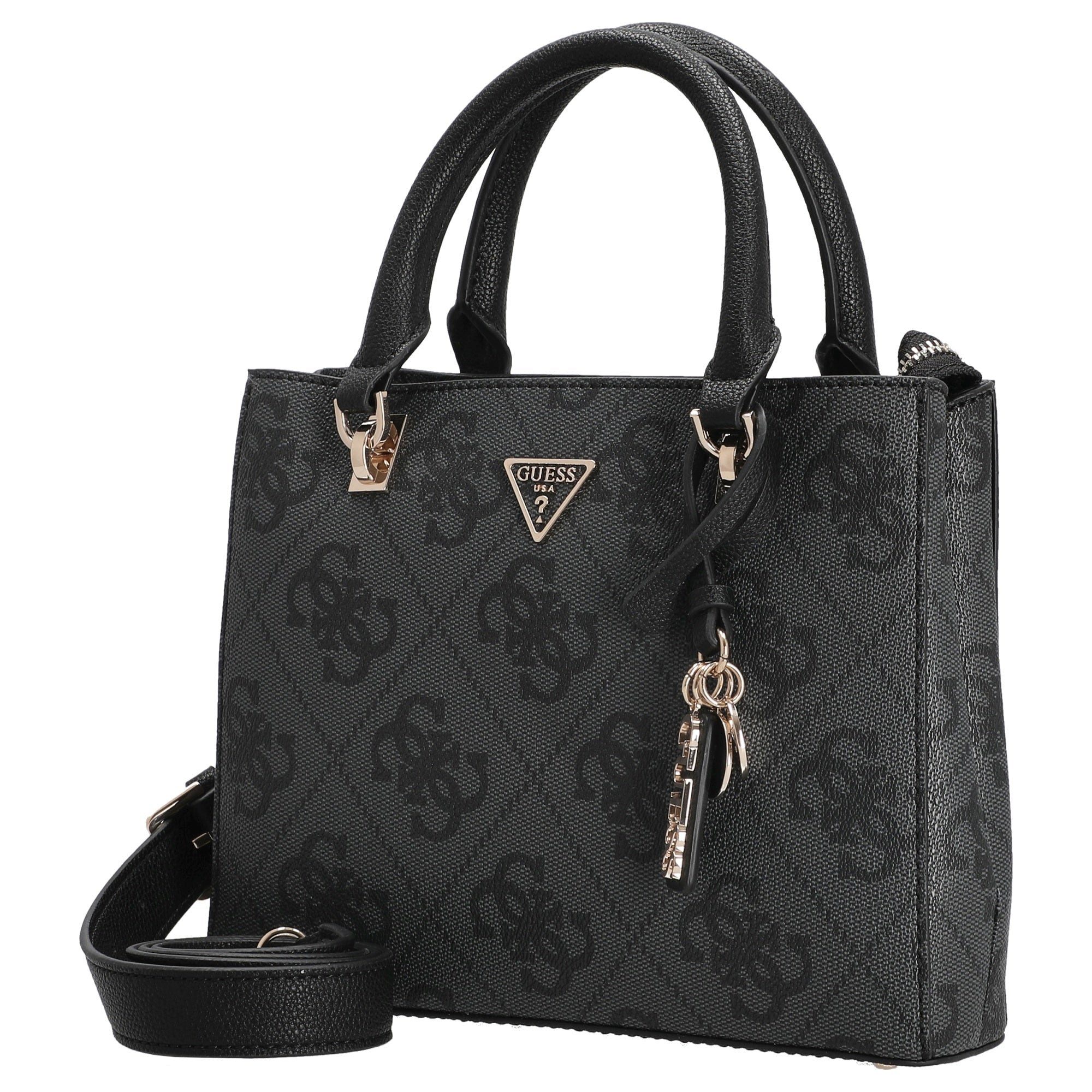 Guess Handtasche Noelle ll - Henkeltasche (coal logo) günstig online kaufen