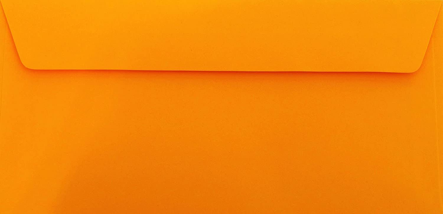 Briefumschläge24Plus Briefumschlag Din Lang Orange