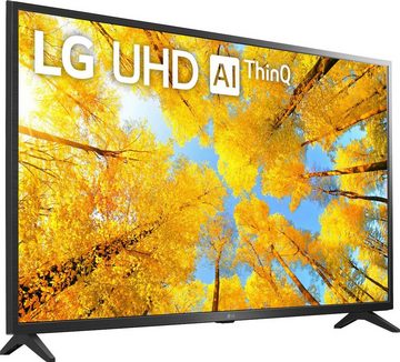 LG 43UQ75009LF LED-Fernseher (108 cm/43 Zoll, 4K Ultra HD, Smart-TV, α5 Gen5 4K AI-Prozessor, Direct LED, HDR10 Pro und HLG, Sprachassistenten)