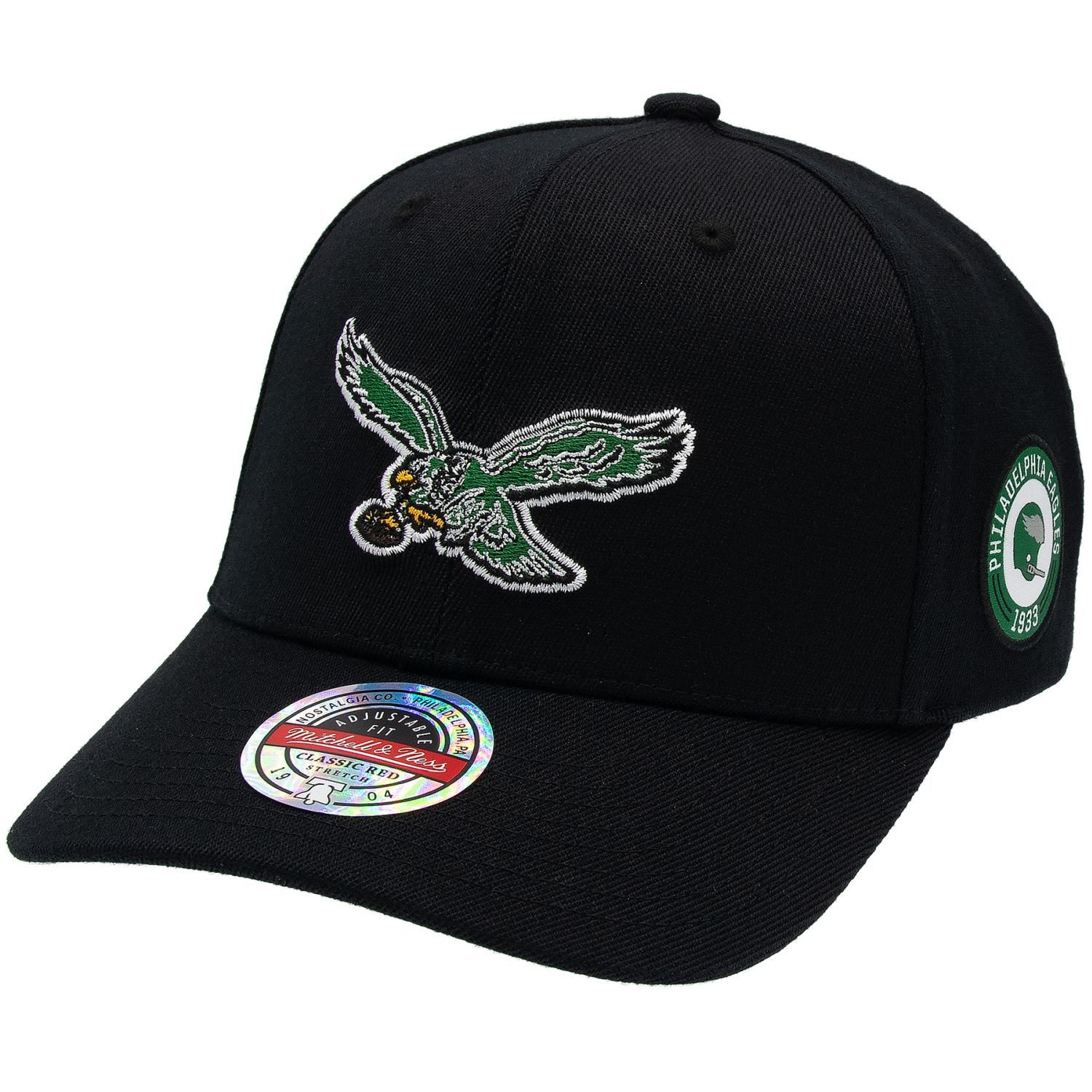 Mitchell & Ness Snapback Cap Stretch Classic Red Philadelphia Eagles