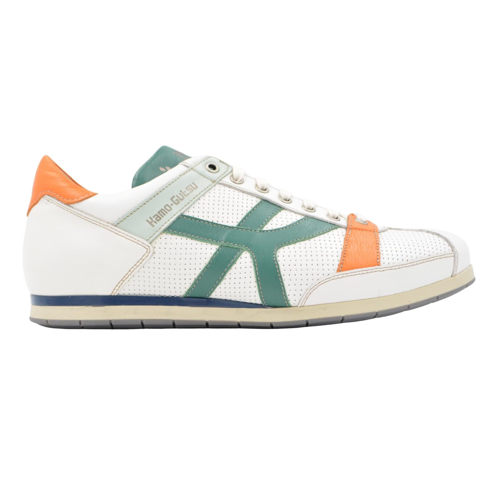 Kamo-Gutsu Kamo-Gutsu Bianco + Foglio Herren Sneaker Sneaker Wechselfussbett