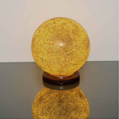 Holländer Tischleuchte Narziso Glasmosaik Amber amber