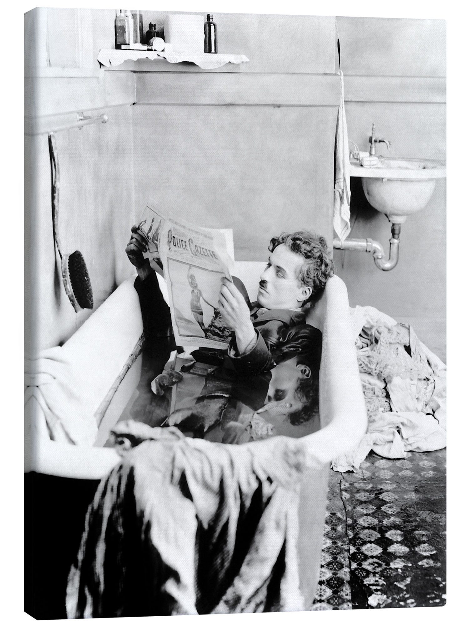 Posterlounge Poster Everett Collection, Charlie Chaplin günstig online kaufen