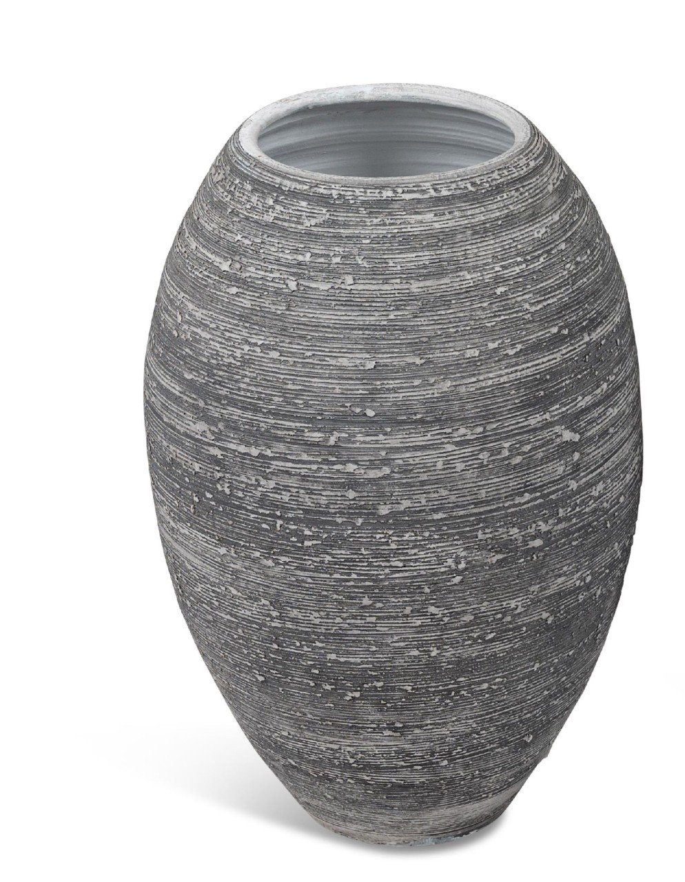 formano Bodenvase Antik, Grau H:50cm D:30cm Keramik