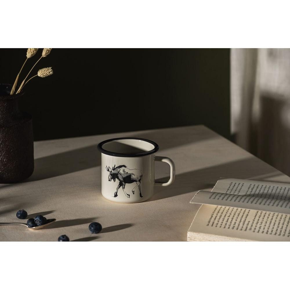 Muurla Tasse Tasse Elch Emaille (370 ml)
