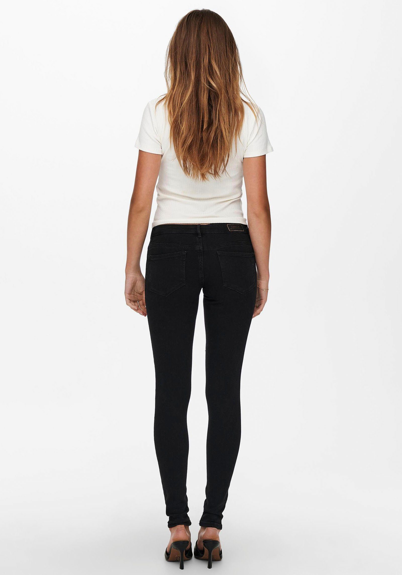 SL ONLY ONLCORAL SK denim DNM Skinny-fit-Jeans black POWER