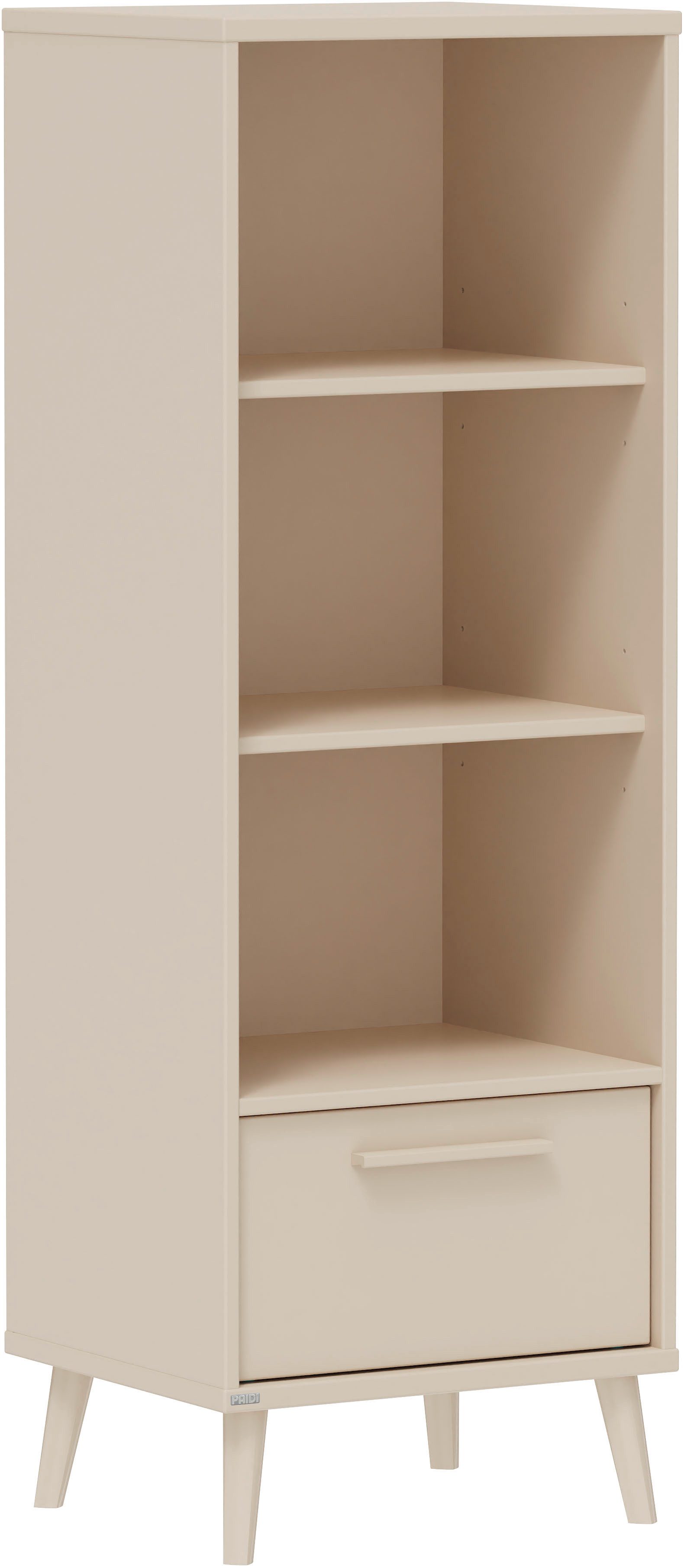 PAIDI Standregal EEFJE mit Schublade, offenen Fächern, verschiedene Ausführungen, Soft-Close, stabiles und langlebiges Regal, geprüfte Qualität