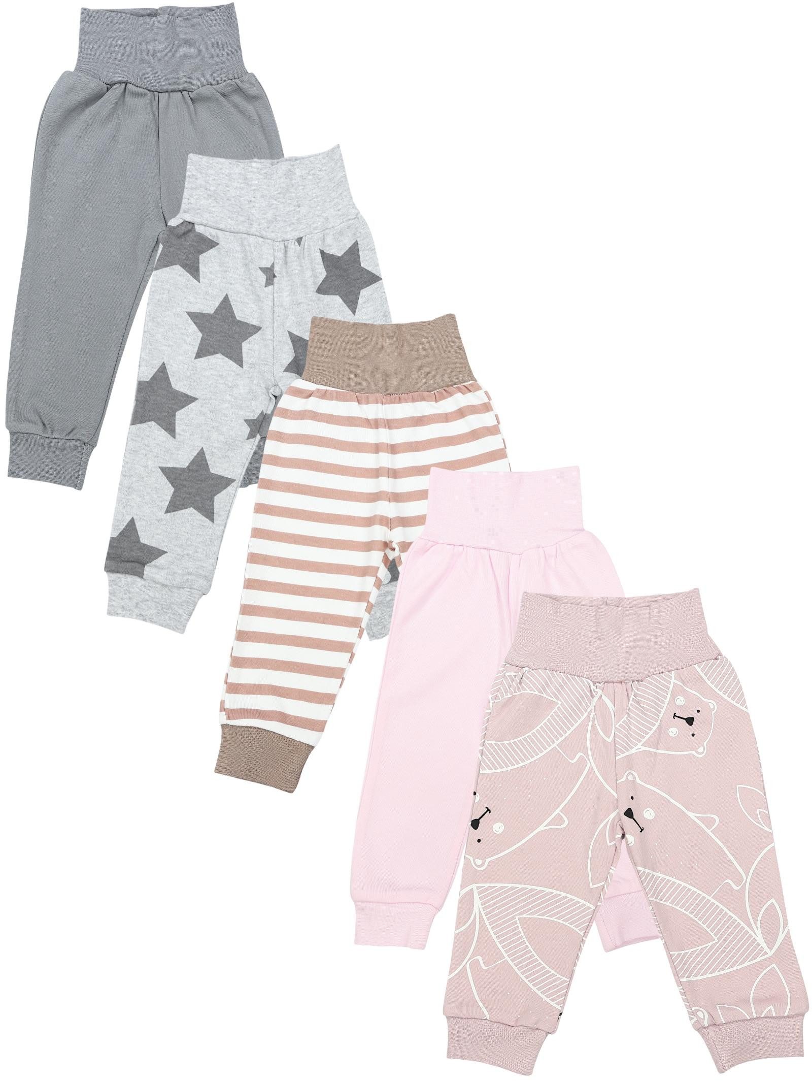 TupTam Pumphose TupTam Baby Mädchen Lange Pumphose 5er Pack