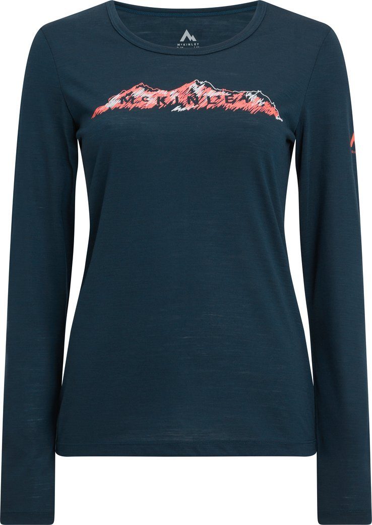 Langarmshirt Da.-Langarmshirt Shane LS W NAVY
