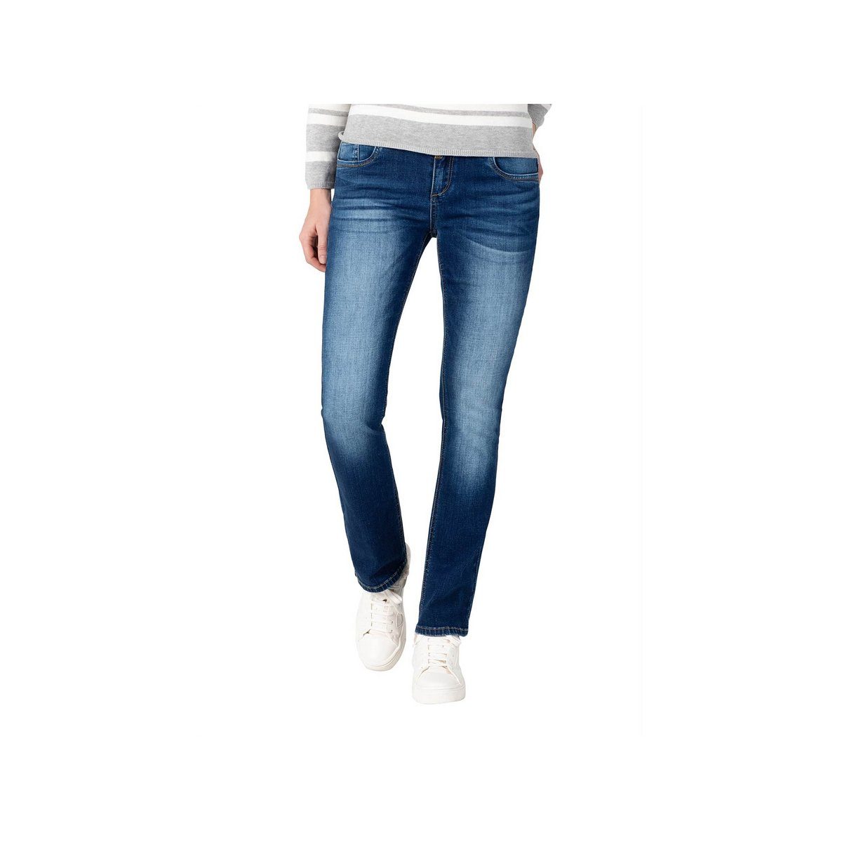TIMEZONE 5-Pocket-Jeans blau regular fit (1-tlg)