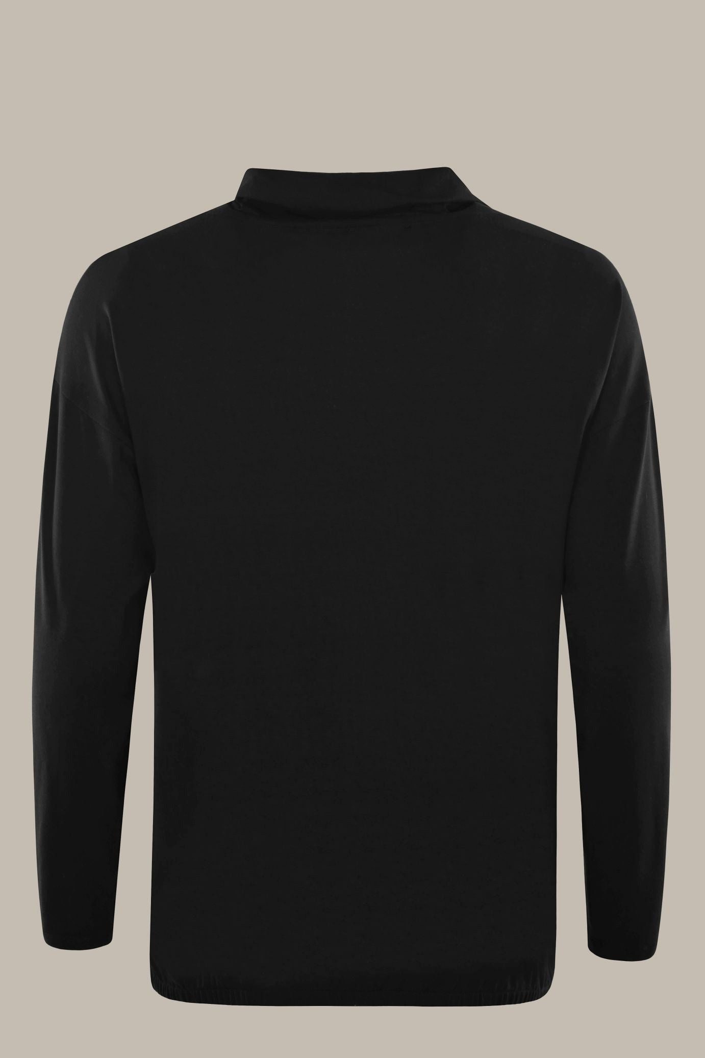 Hajo Blusenshirt Damen Shirt Blousonform mit halsfernem Rollkragen günstig online kaufen