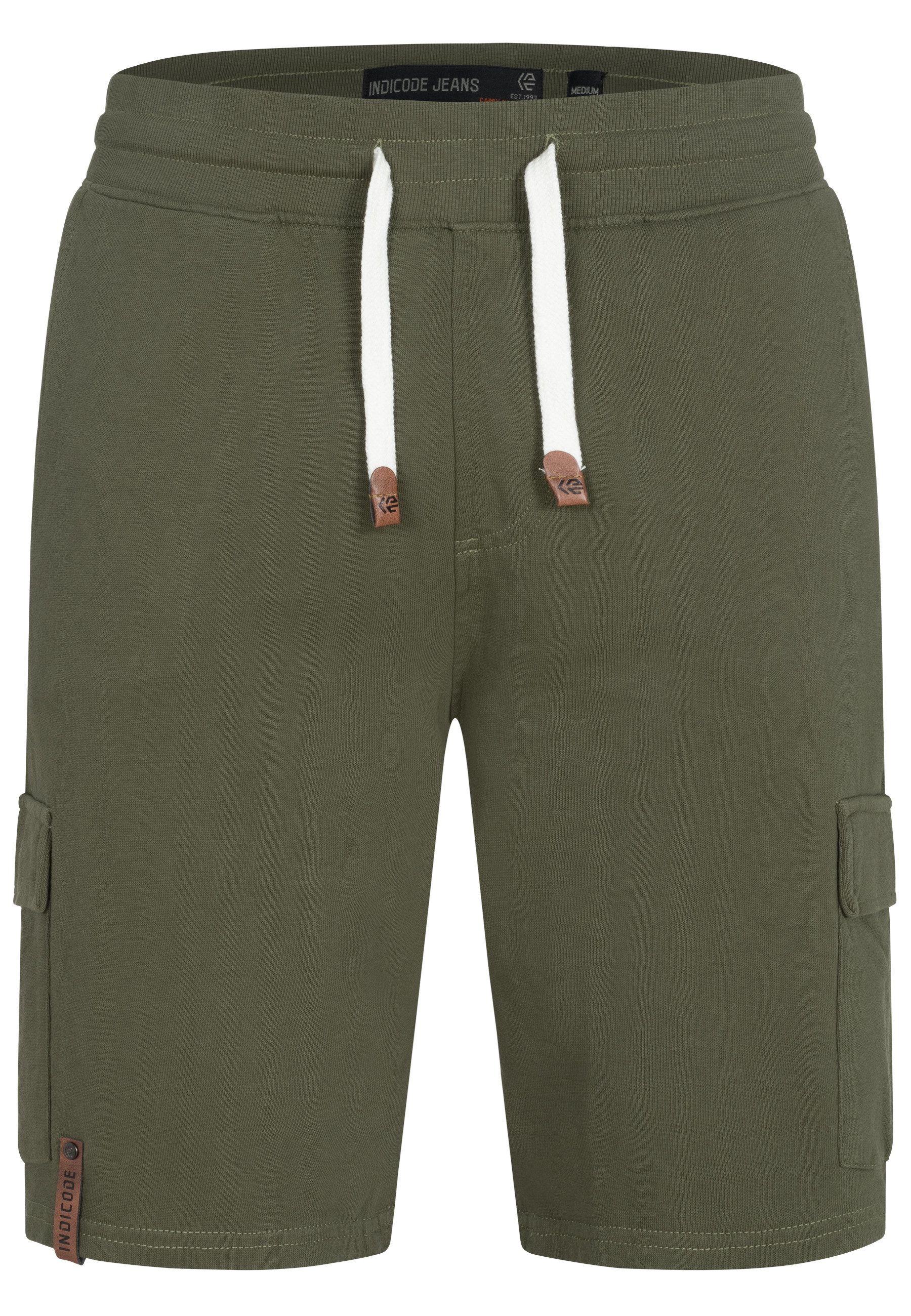 Indicode Sweatshorts White Rock aus 100 günstig online kaufen