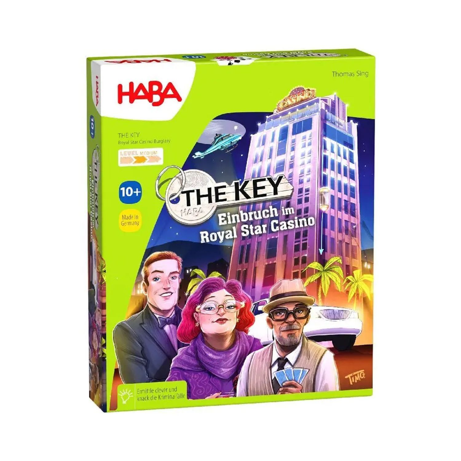 Haba Spiel The Key Einbruch im Royal Star Casino