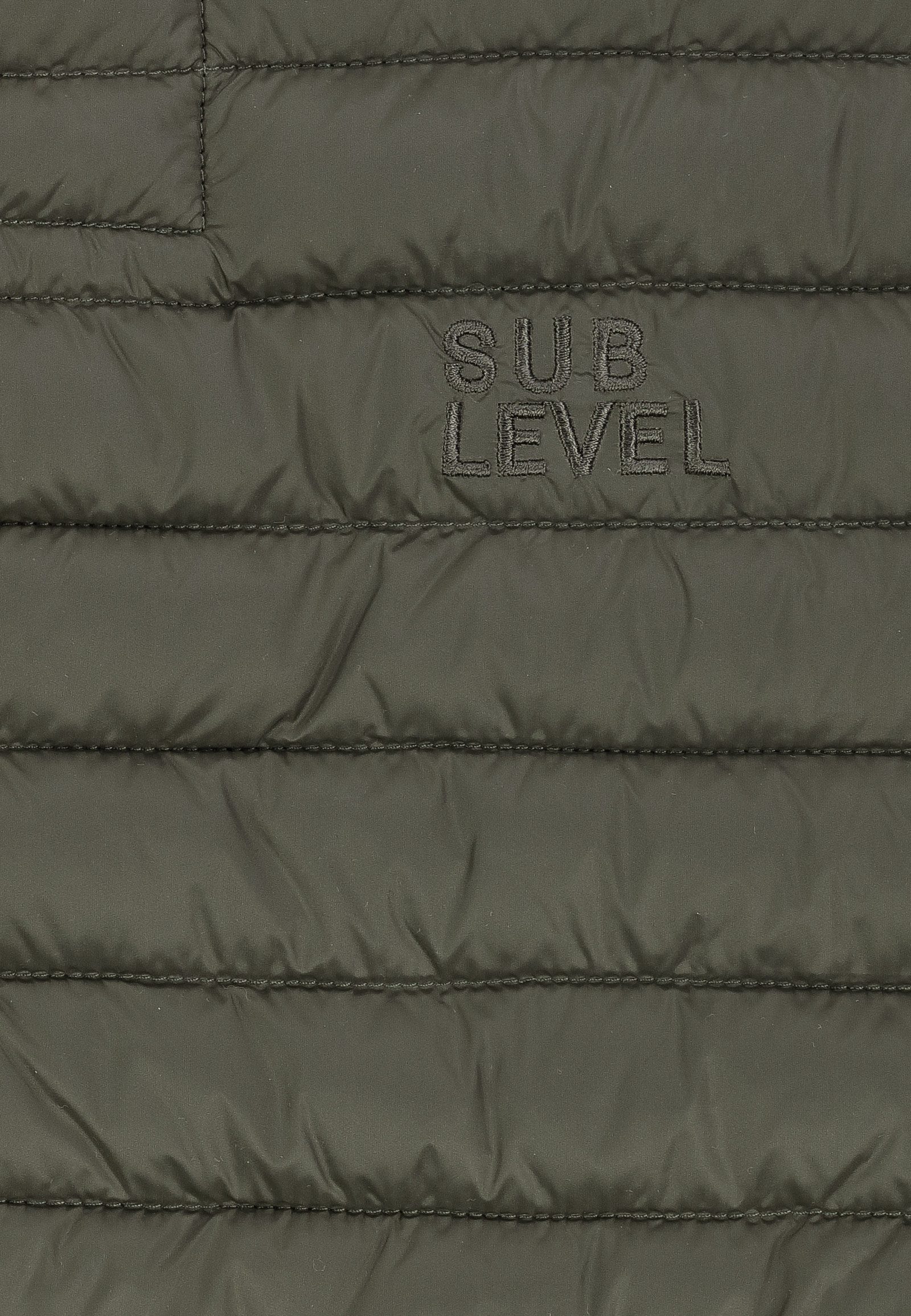 SUBLEVEL Funktionsweste Leichtes, gestepptes Design mit Stehkragen (1-tlg) günstig online kaufen