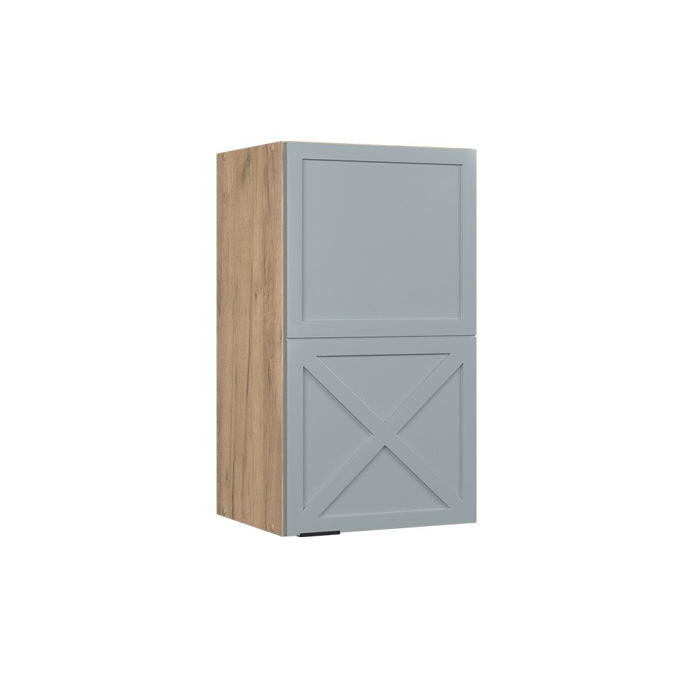 Vicco Hängeschrank Fame-Line, Hellblau-grau/Goldkraft Eiche, 40 günstig online kaufen