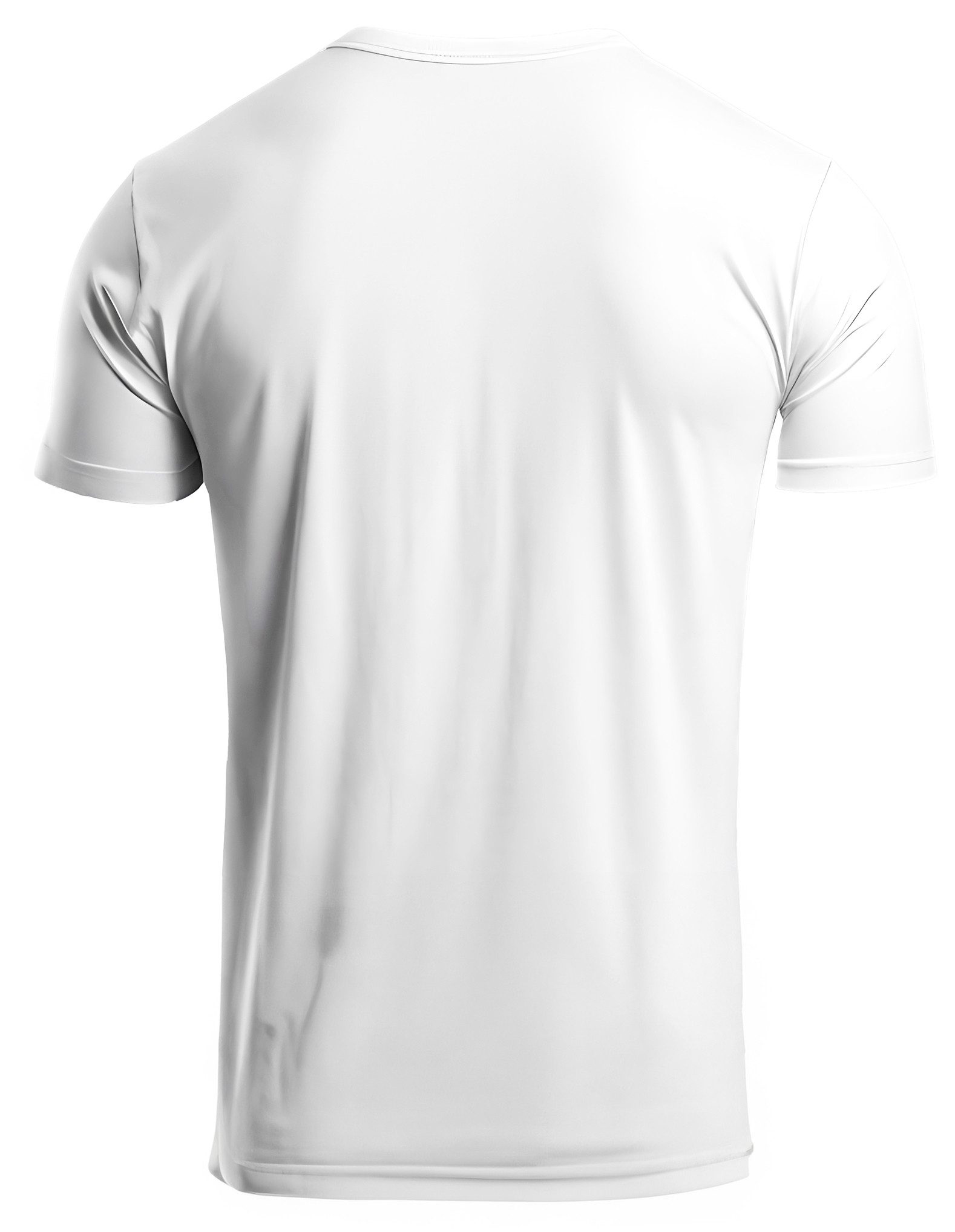 MyDesign24 T-Shirt mit coolem Streetstyle Hai Cooles Print Shirt Regular Fit i637