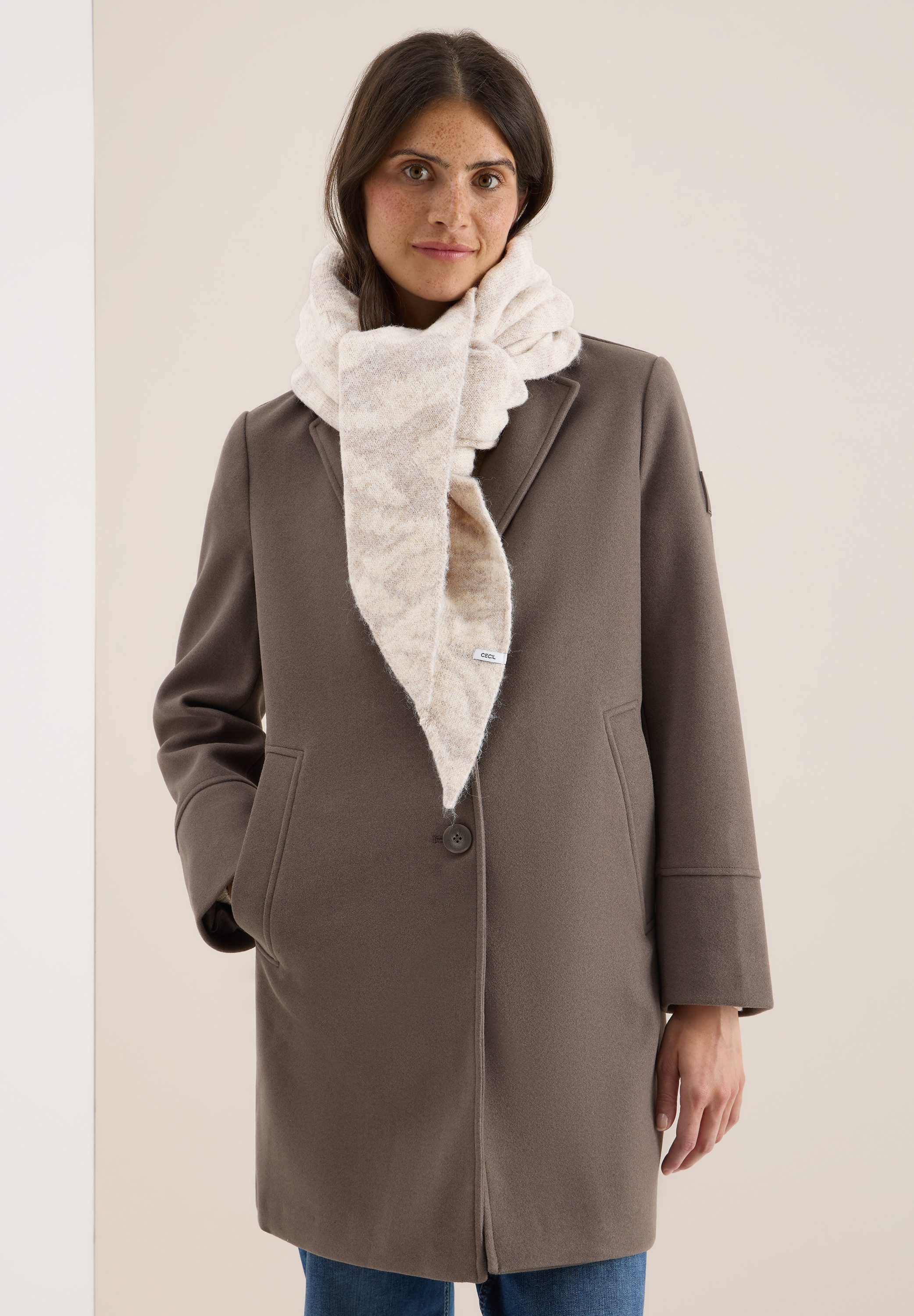 CECIL Halstuch, softer Materialmix