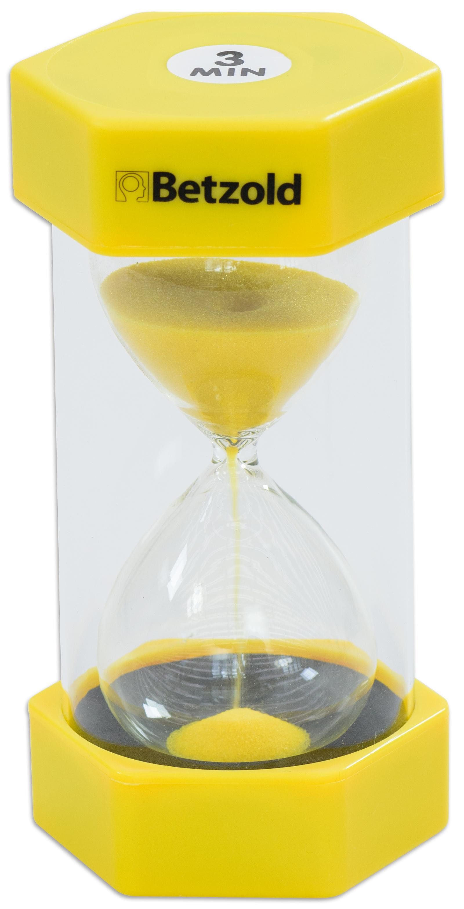 Betzold Sanduhr Sanduhren-Set Shorttimer (1, 2, 3, 5 min. und 30 sek)