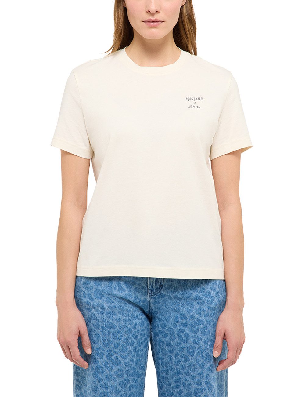 MUSTANG Kurzarmshirt Damen Style Floris