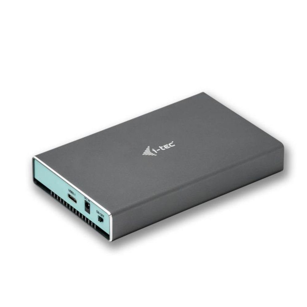 I-TEC Festplatten-Gehäuse MySafe USB 3.0 / USB-C 3.1 Gen. 2, externes Gehäuse für 2x SATA M.2 Festplatten